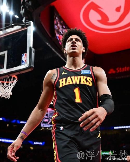 杰伦-约翰逊刷新队史纪录,单赛季5次三双成历史之最,生涯三双数位列队史第一 杰伦-约翰逊刷新队史纪录,单赛季5次三双成历史之最,生涯三双数位列队史第一